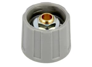 OKW Rotary knob, 6 mm, Plastic, dusty gray A2523068
