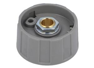OKW Rotary knob, 6 mm, Plastic, dusty gray A2531068