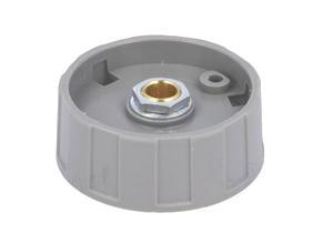 OKW Rotary knob, 6 mm, Plastic, dusty gray A2540068