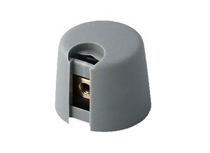 OKW Rotary knob, 6 mm, Plastic, gray A1016068