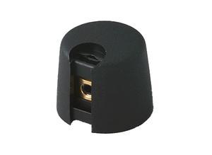 OKW Rotary knob, 6 mm, Plastic, black A1016069