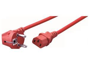 EFB Power cord, Europe, 1.8 m, red