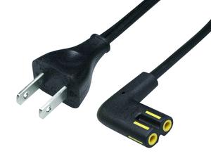 Volex Power cord, North America, 2 m, black