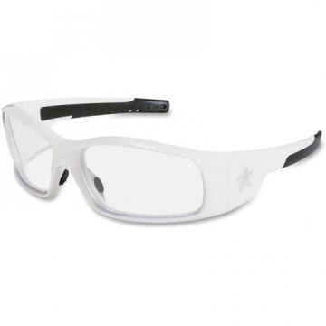Crews CRWSR120 Swagger White Frame Safety Glasses