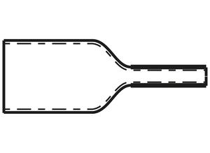 DSG-Canusa Heatshrink tubing, 4 : 1, Cross-linked polyolefin, black