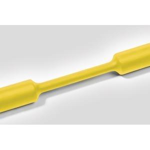 HellermannTyton Heatshrink tubing, 2 : 1, Cross-linked polyolefin, yellow