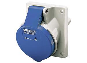 Mennekes Panel-mount CEE socket outlet 1632