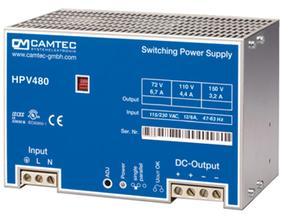 Camtec Power supply, 110 V, 480 W, 4.4 A