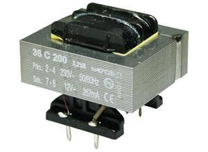 Marschner PCB transformer, 3.2 V·A, 24 V, 0.133 A
