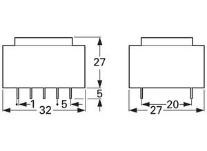 Spitznagel Electronic transformers, 2.3 V·A, 15 V, 0.15 A