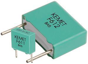 Kemet PP film capacitor 100 nF, ±5 %, 250 V (DC), RM 10 mm