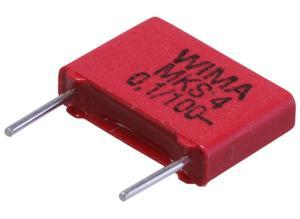 Wima film capacitor 22 µF, ±5 %, 100 V (DC), RM 15 mm