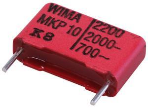 Wima MKP film capacitor 1 µF, ±10 %, 630 V (DC), RM 275 mm