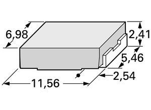 Dale SMD-Resistor, 0,01 Ω, 4527, 2 W, ±1 %, WSR2R0100FEA