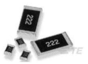 TE Connectivity SMD-Thick film resistor, 1 kΩ, 1206, 0,25 W, ±1 %, 1623440-1