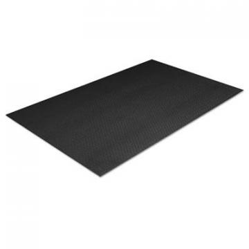 Crown Tuff-Spun Foot Lover Anti-Fatigue Pebble Mat, PVC, 36 x 144, Black (FP3612BK)