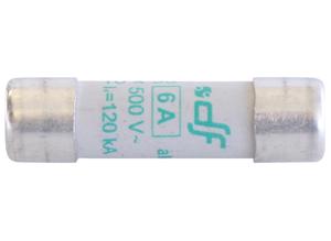 Eska Ceramic tube G fuse, 10.3x38 mm, 16 A, T