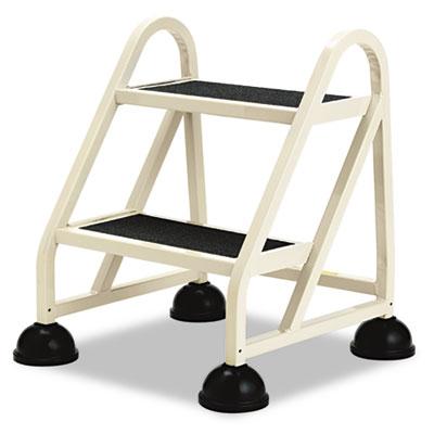 Cramer Two-Step Stop-Step Aluminum Ladder, 23" High, Beige (102019)