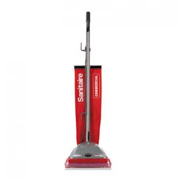 Sanitaire TRADITION Upright Vacuum with Shake-Out Bag, 16 lb, Red
