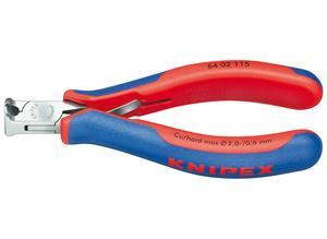 Knipex Electronics End Cutting Nipper mirror polished with multi-component grips 115 mm