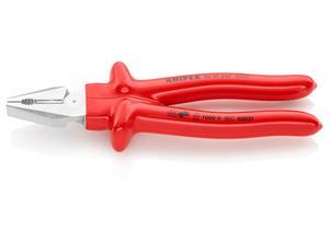 Knipex High Leverage Combination Pliers with dipped insulation, VDE-tested 225 mm