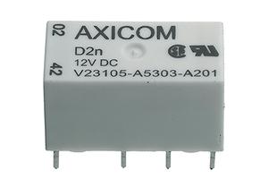 Axicom Signal relay, 2 changeover, 12 VDC, 3 A