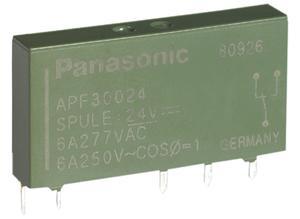 Panasonic Power relay, 1 changeover, 24 VDC, 6 A