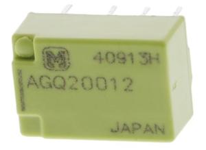 Panasonic Miniature signal relay, 2 changeover, 12 VDC, 2 A