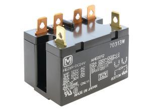 Panasonic Power relay, 2, NO contact, 12 VDC, 25 A