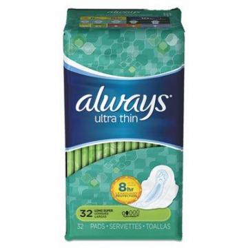 Always 95251 Ultra Thin Pads with Wings