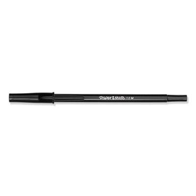 Paper Mate Write Bros. Stick Ballpoint Pen Value Pack, 1mm, Black Ink/Barrel, 60/Pack