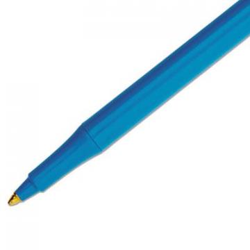 Paper Mate Write Bros. Stick Ballpoint Pen Value Pack, Medium 1mm, Blue Ink/Barrel, 60/Pack