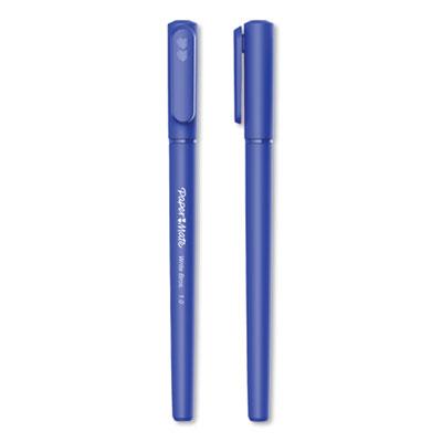 Paper Mate Write Bros. Stick Ballpoint Pen, Medium 1 mm, Blue Ink/Barrel, 120/Pack