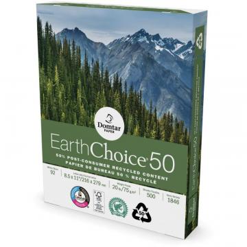 Domtar EarthChoice50 Recycled Office Paper
