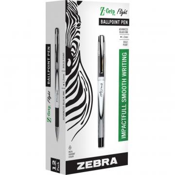 Zebra Pen Z-Grip Flight Ballpoint Stick Pen