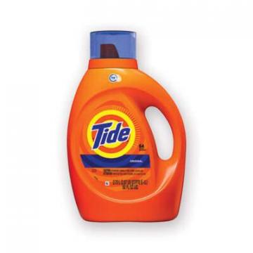 Tide HE Laundry Detergent, Original Scent, Liquid, 100oz Bottle, 4/Carton (40217)