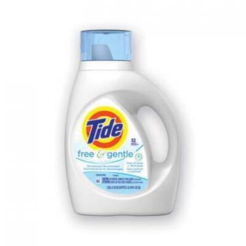 Tide Free & Gentle Laundry Detergent, 50oz Bottle, 6/Carton (41823)