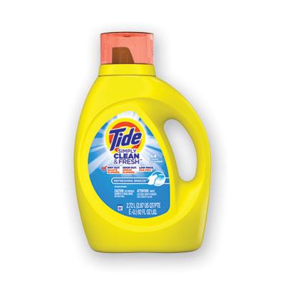Tide Simply Clean & Fresh Laundry Detergent, Refreshing Breeze, 100 oz Bottle (44206EA)