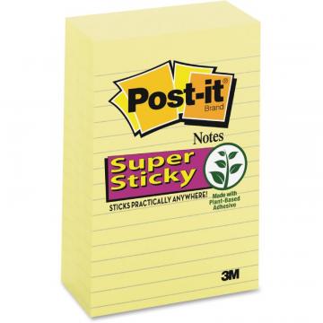 3m Post-it Super Sticky Lined Notes