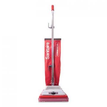 Sanitaire TRADITION Upright Vacuum with Shake-Out Bag, 17.5 lb, Red (SC886G)
