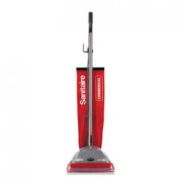 Sanitaire TRADITION Upright Vacuum with Shake-Out Bag, 16 lb, Red (SC684G)