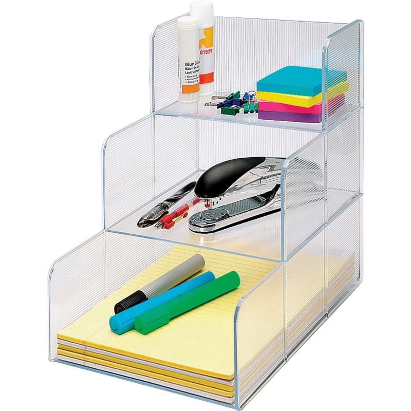 Business Source 3-compartment Storage Organizer