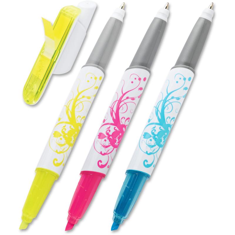 3m Post It Flag Pen And Highlighter Set