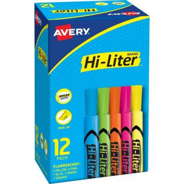 Avery Desk Style Highlighters