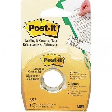 3m Post-it Labeling/Cover-up Tape 652