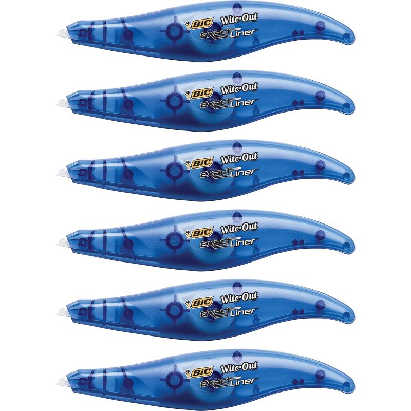 BIC Wite-Out Exact Liner Brand Correction Tape WOELP11BX