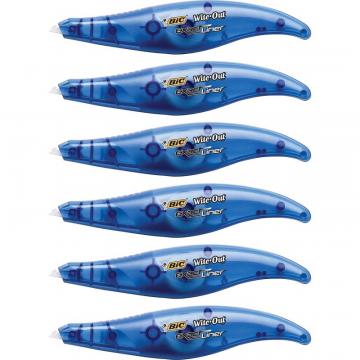 BIC Wite-Out Exact Liner Brand Correction Tape WOELP11BX