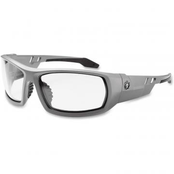 ergodyne Fog-Off Clear Lens/Gray Frame Safety Glasses
