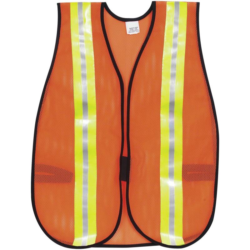 Mcr Crews Reflective Fluorescent Safety Vest