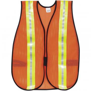 Mcr Crews Reflective Fluorescent Safety Vest
